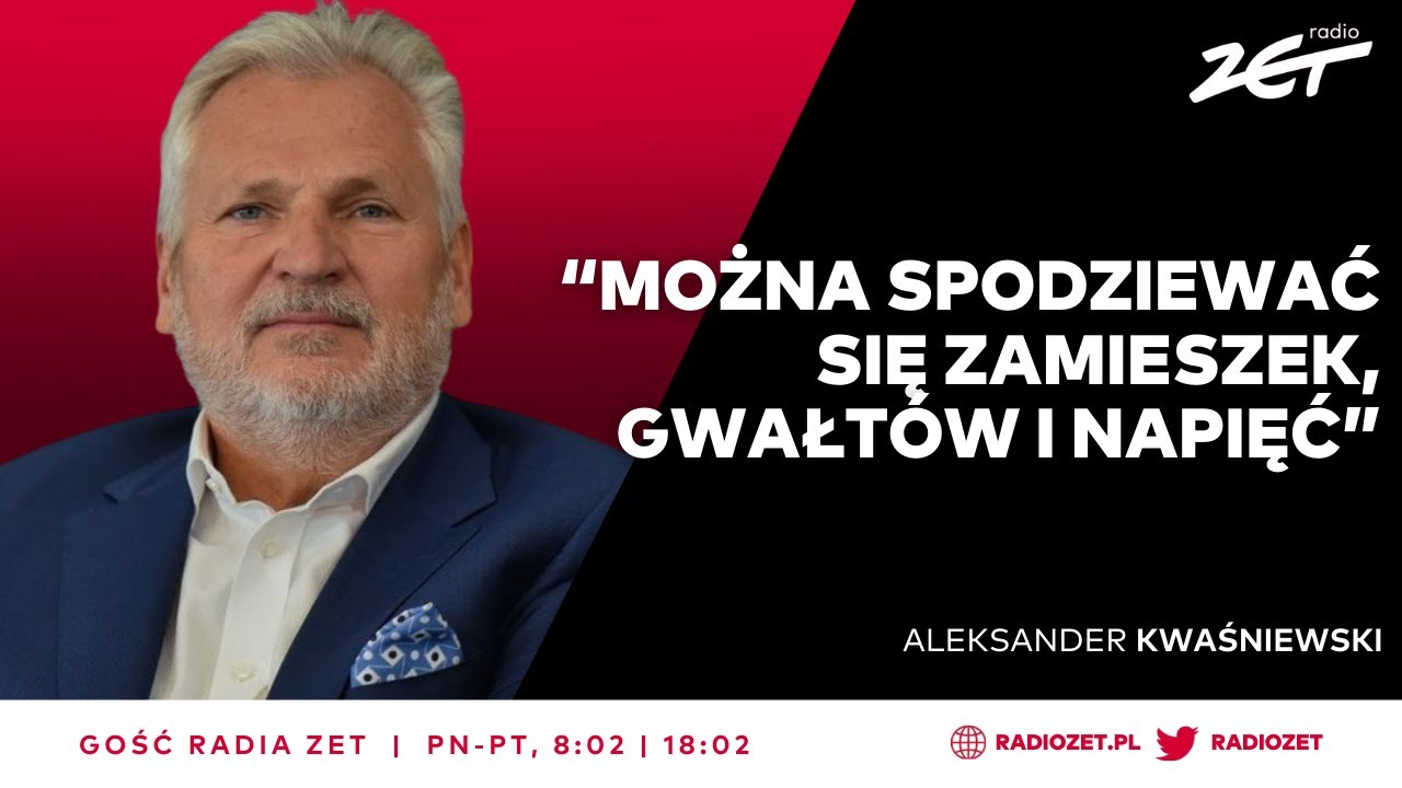 Aleksander Kwaśniewski o USA: Można spodziewać się zamieszek, gwaItów i napięć | Gość Radia ZET