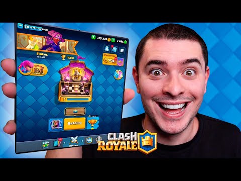 Cheguei na última arena do Clash Royale! 15 MIL TROFÉUS 🏆 