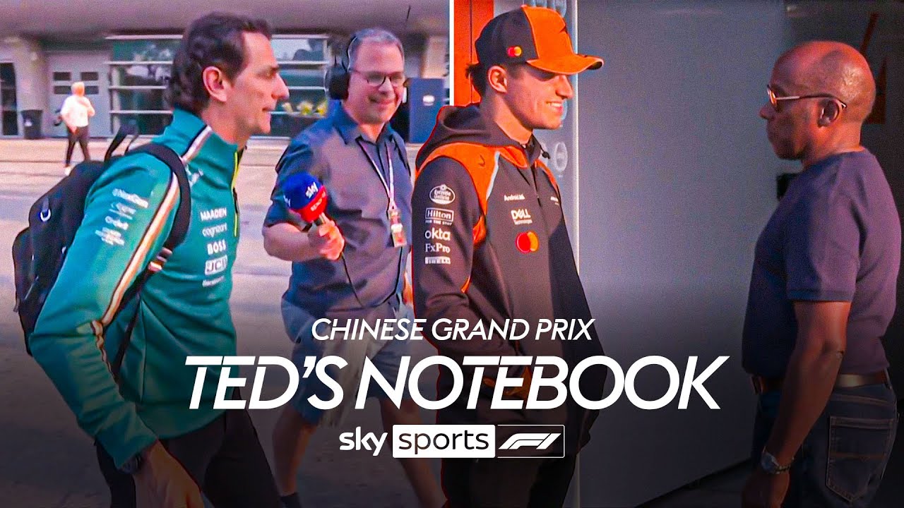 Ted's Sprint Race and Qualifying Notebook at the 2025 Chinese Grand Prix