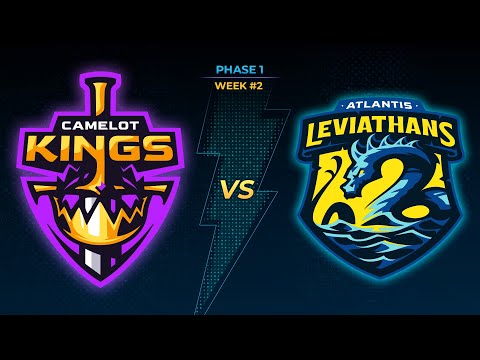 SMITE Pro League Season X: Phase 1 Week 2 Camelot Kings Vs Atlantis Leviathans