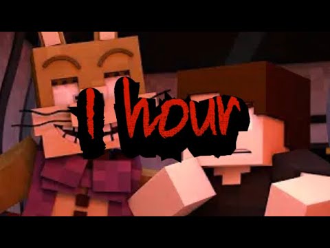 1 Hour of “Drawn to the Bitter” | FNAF Minecraft Animation Music Video [Song by DHeusta]