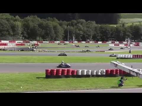 24h-Spa Kart 2015  Start + Zieleinlauf