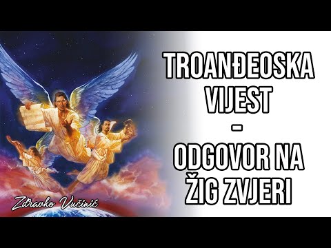 Troanđeoska vijest – odgovor na žig zvjeri, Zdravko Vučinić