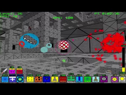 Fractal Block World youtube-video