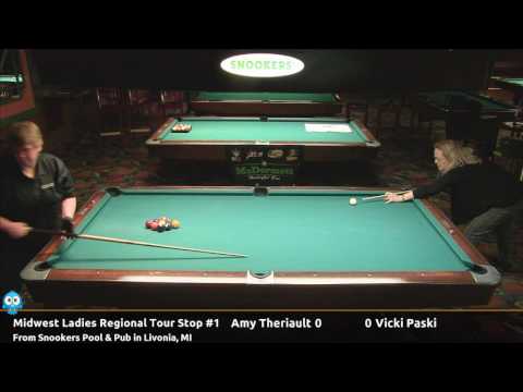 Amy Theriault vs Vicki Paski (Finals) - 2017 MLRT Stop #1