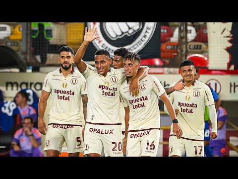 Universitario 3-0 Universidad de Chile | Recibimiento y Goles de la Noche Crema 2026