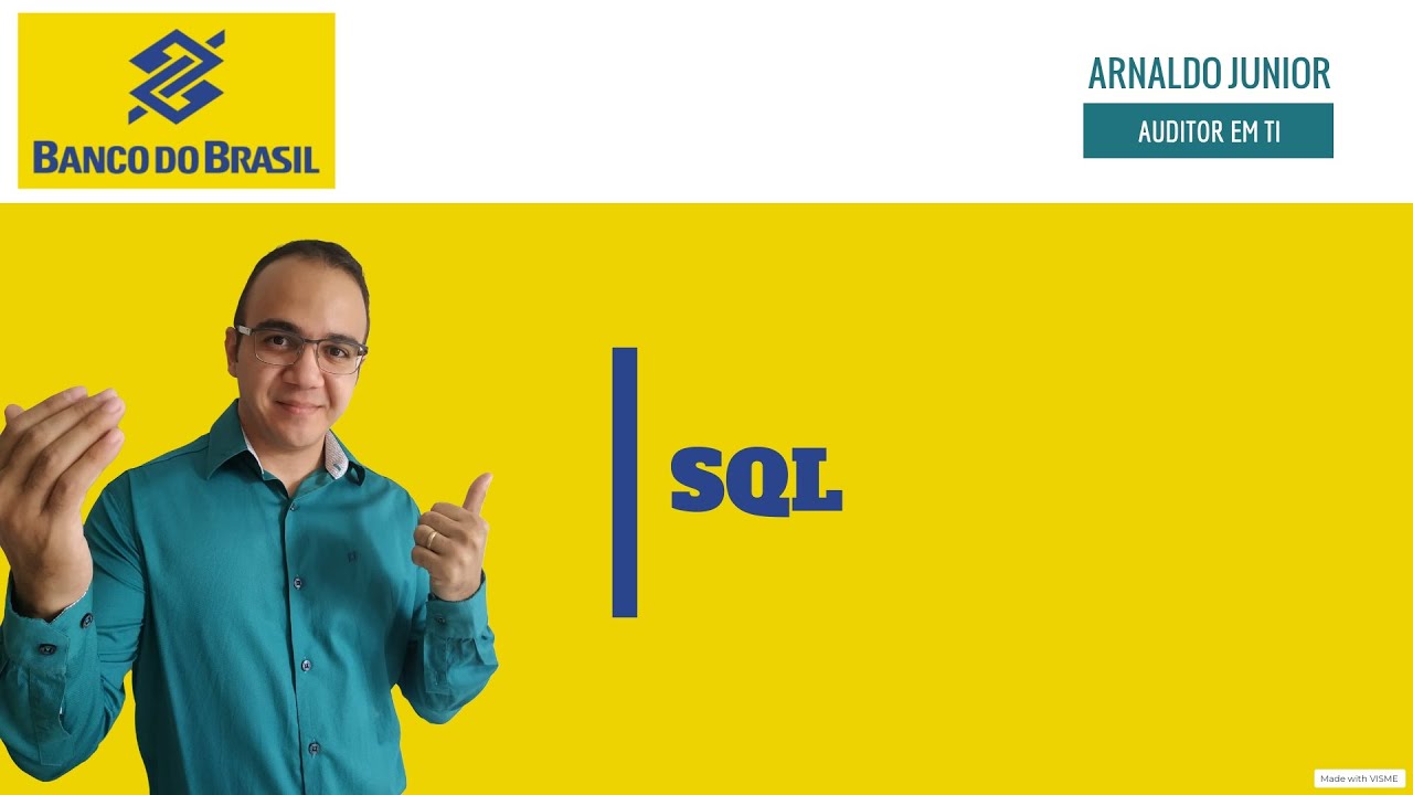SQL (Banco de Dados) - Aula Concurso TSE UNIFICADO - Analista em TI