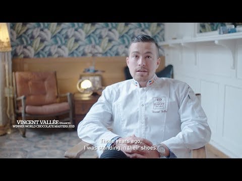 Words of advice from 2015 World Chocolate Master Vincent Vallée