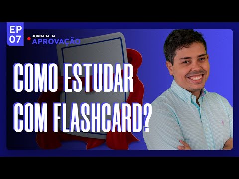 Como estudar com flashcard para  prova de residência médica? Jornada da Aprovação EP. 7