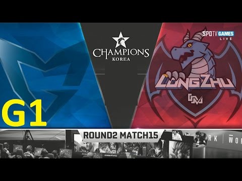 SSG vs LZ Game 1 Highlights - 2017 LCK SPRING SPLIT