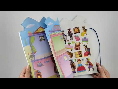 Knjiga sa 350 nalepnica: PRINCEZIN DVORAC