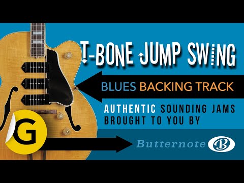 T-Bone Jump Swing backing track in G | A fast-tempo flat tire swing in the style of Mr Walker!