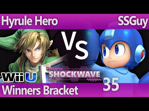 SW 35 Wii U - Hyrule Hero (Link) vs SSGuy (Mega Man) - Winners Bracket