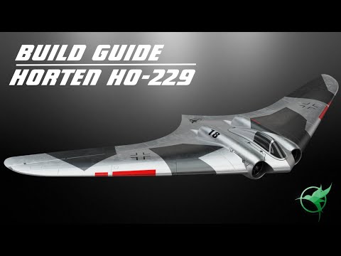 3D printed Eclipson Horten Ho-229 - Build guide
