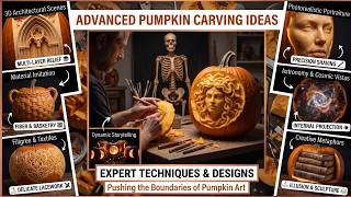 Stunning! 🎃 Advanced Pumpkin Carving Ideas for Experts 2026 with Intricate Stencil Cuts and Relief