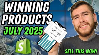 Top 5 Winning Products To Sell NOW (July 2025) | Shopify Dropshipping Trends