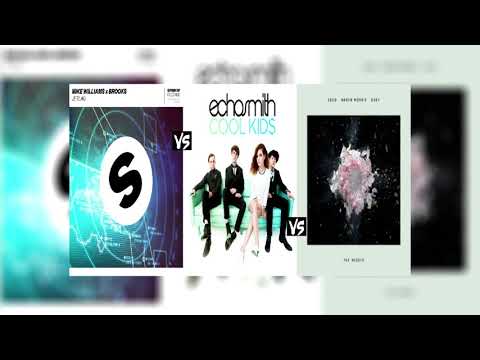 Mike Williams x Brooks vs Echosmith vs Zedd - Jetlag vs Cool Kids vs The Middle (Matthews Mashup)