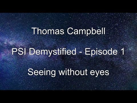 PSI Demystified - Episode 1 - Seeing without eyes (mirror)
