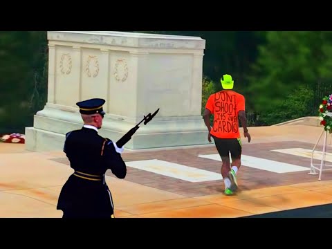 Here's Why You Never Mess With A Guard Of The Tomb Of The Unknown Soldier