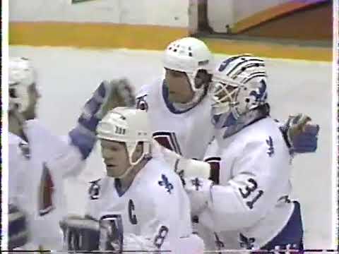 Nordiques vs Bruins 12.4.92