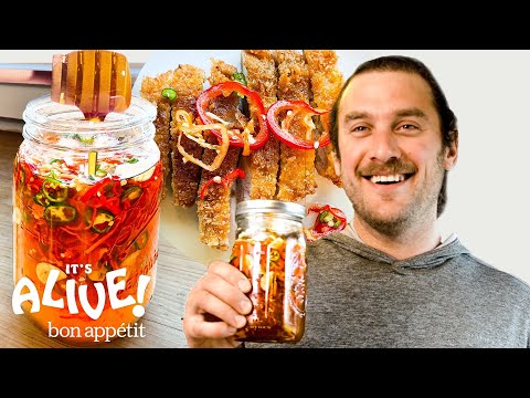 Brad Makes Fermented Hot Honey