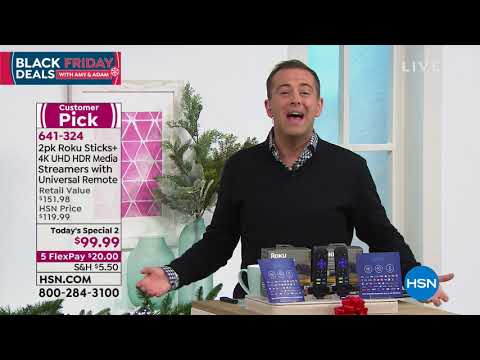 HSN | Black Friday Deals with Amy and Adam 10.26.2018 - 10 PM