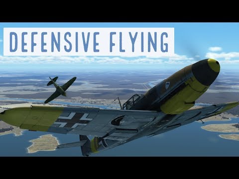 Defensive flying in World War 2 Air Combat Simulators