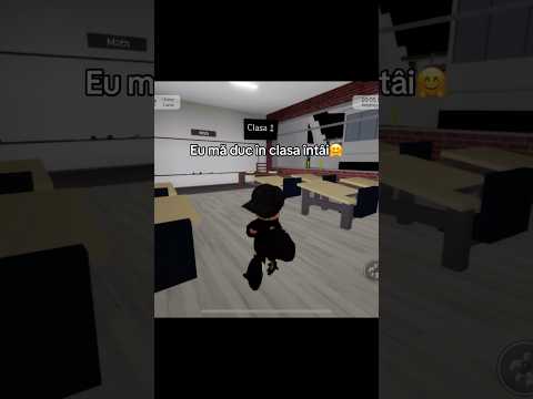 Eu Mă Duc În Clasa Întâi🤗 #shorts #roblox #romania #fypシ゚viral #fypシ