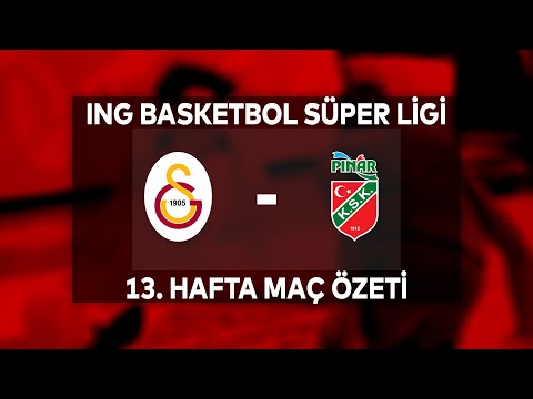 Galatasaray - Pınar Karşıyaka özet görüntüler