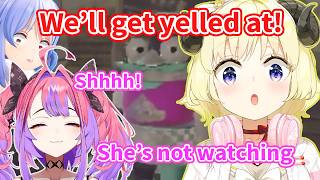 Vivi Joins Watame’s Late-Night R.E.P.O, Gossip About Pekora Hoping She Won’t Find Out【Hololive】