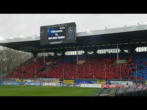 SV Waldhof Mannheim - Kaiserslautern Pre-Match (Ultras) 29.02.2020