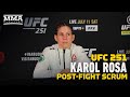 After Several Cancellations, Karol Rosa Vowed to Fight Despite Opponent's Weight Miss - MMA Fighting
