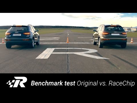 Benchmark test Audi Q3 - Original vs. RaceChip Pro 2