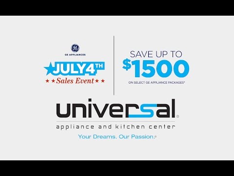 GE Appliances July 4th Sales Event | Save up to $1500 on select GE Appliances | GE Slate | GE