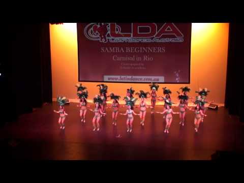 LDA Ball 2013 Samba Beginners "Carnival in Rio"