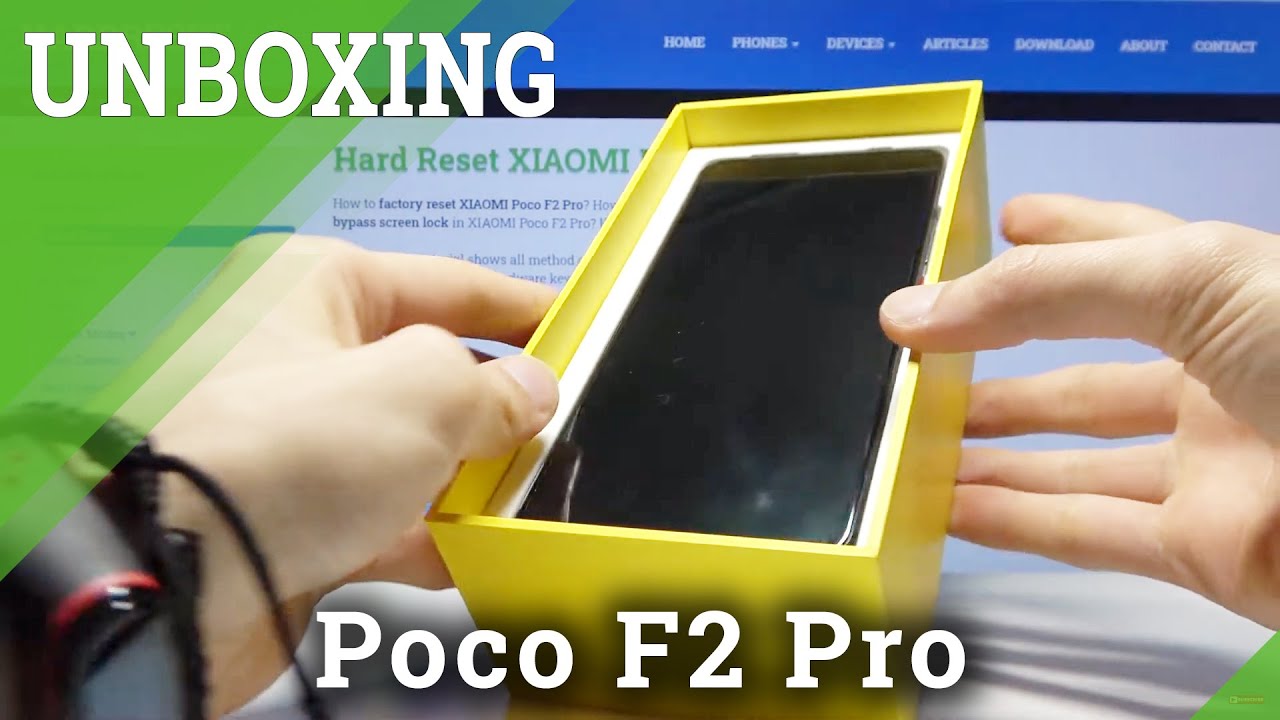 Unboxing XIAOMI Poco F2 Pro – What’s in the box