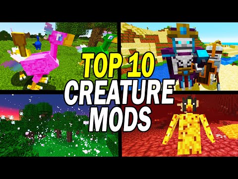 thebluecrusader - Top 10 Best Minecraft Mobs & Creature Mods