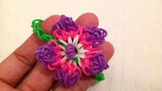 Rainbow Loom Nederlands, Hibiscus-bloem armband