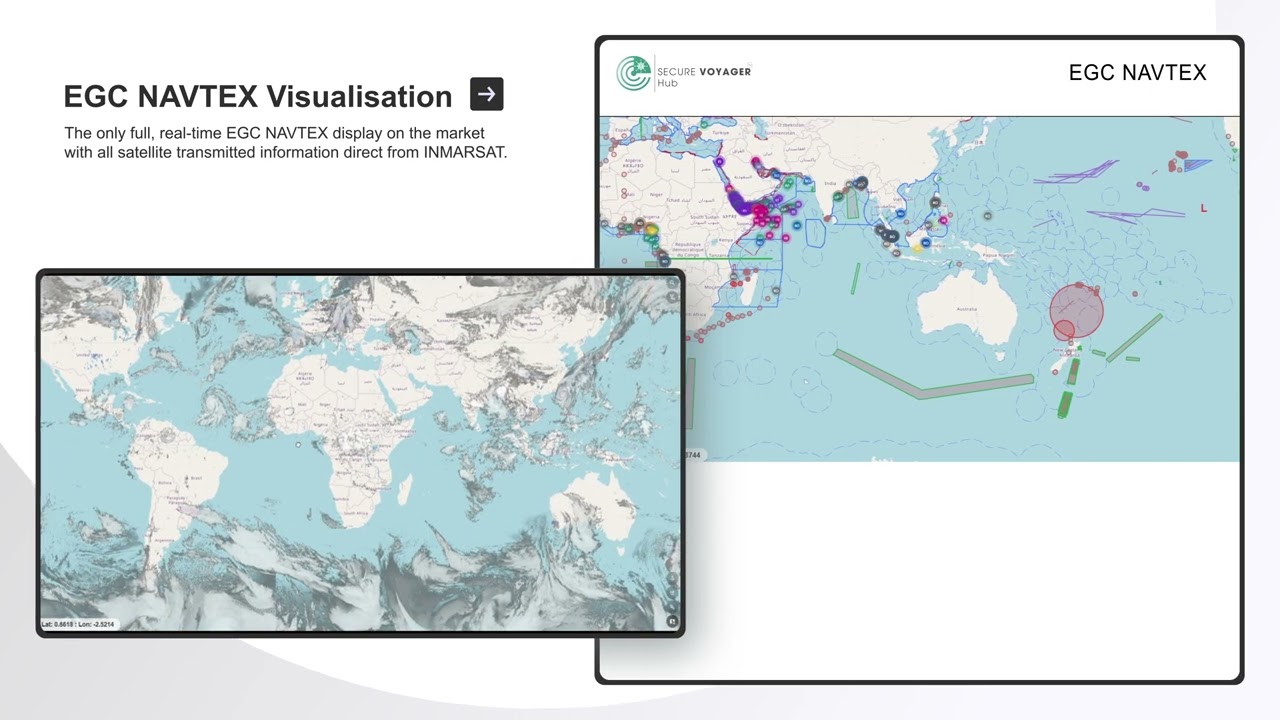 Introducing Secure Voyager Hub™ Maritime Risk Intelligence and maritime domain awareness system.