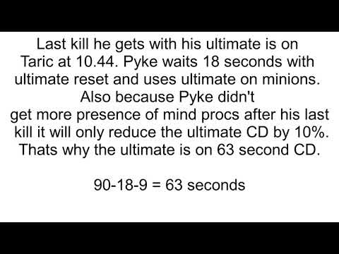 Pyke's ultimate CD interactions