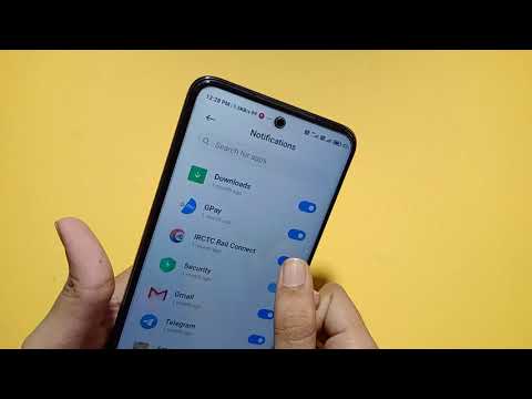 Poco F3 GT Notification Setting | How to off app notification | notification band kaise kare