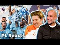 Pep Guardiola & Premier League Champions Man City react to their MOST MEMORABLE MOMENTS