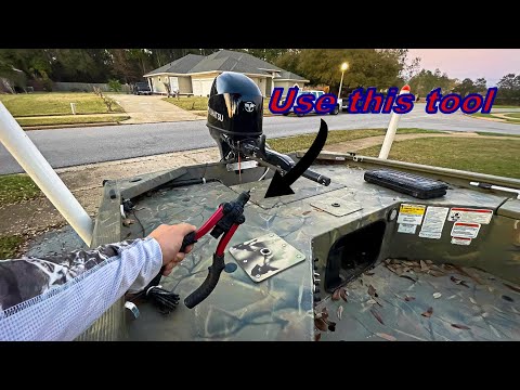 How to securely install a seat base in a aluminum boat