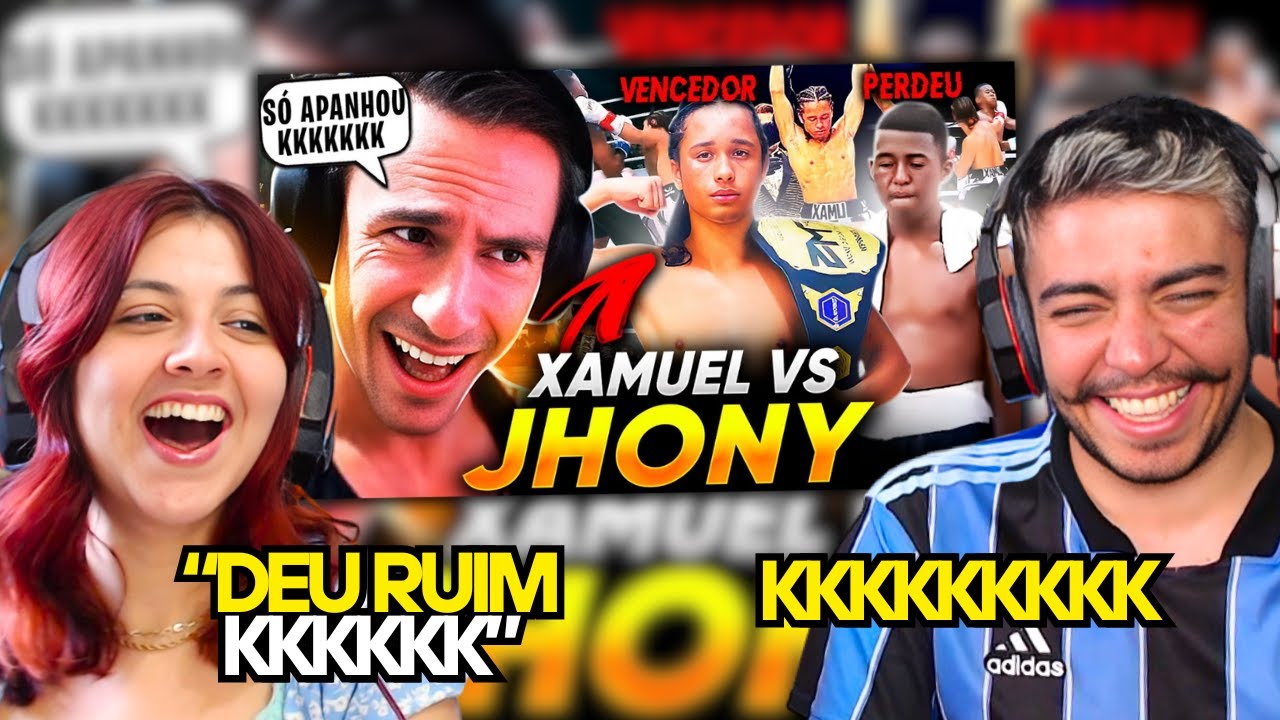 SUPER XANDÃO REAGINDO a VITÓRIA DO XAMUEL CONTRA O JHONY KKKKKKKKKKK | REACT
