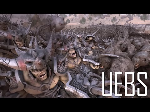 15.000 Giant Ogres vs 15.000 Giant Cyclopss- Ultimate Epic Battle Simulator 2- UEBS 2