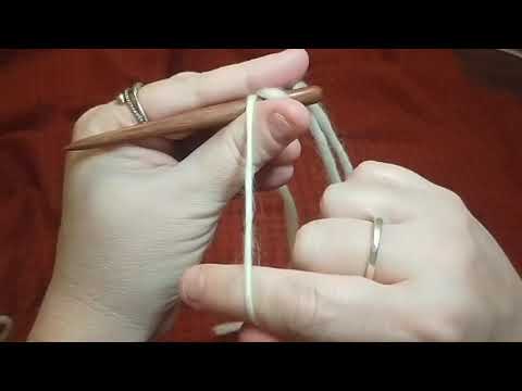 York stitch Part 2 - needle tensioning. Nälbinding for beginners by a beginner.