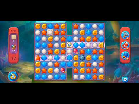 Fishdom Hard Level 9758 (with Double Lightning Boosters) @choraelmin