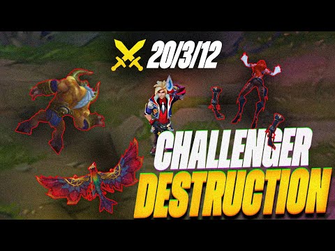 Destroying high elo like it's Bronze (Challenger Ezreal Full Gameplay)