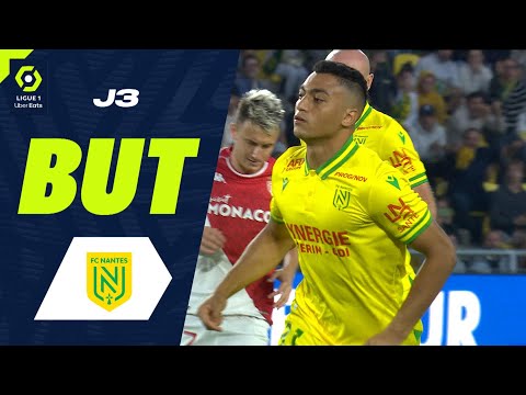 But Mostafa Mohamed Ahmed ABDALLA (5' pen - FCN) FC NANTES - AS MONACO (3-3) 23/24