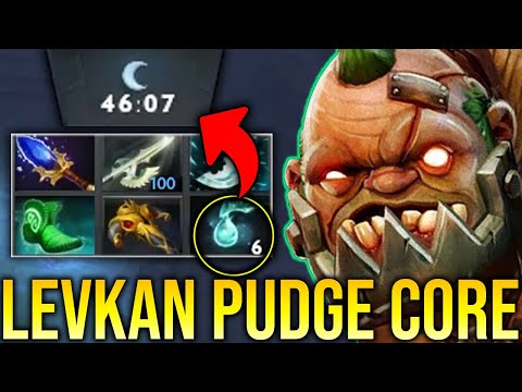 LEVKAN BACK TO PUDGE CORE INSANE HOOKS!! HE STILL NEED A RAINDROPS IN THIS 45MINS | GENIUS PUDGE